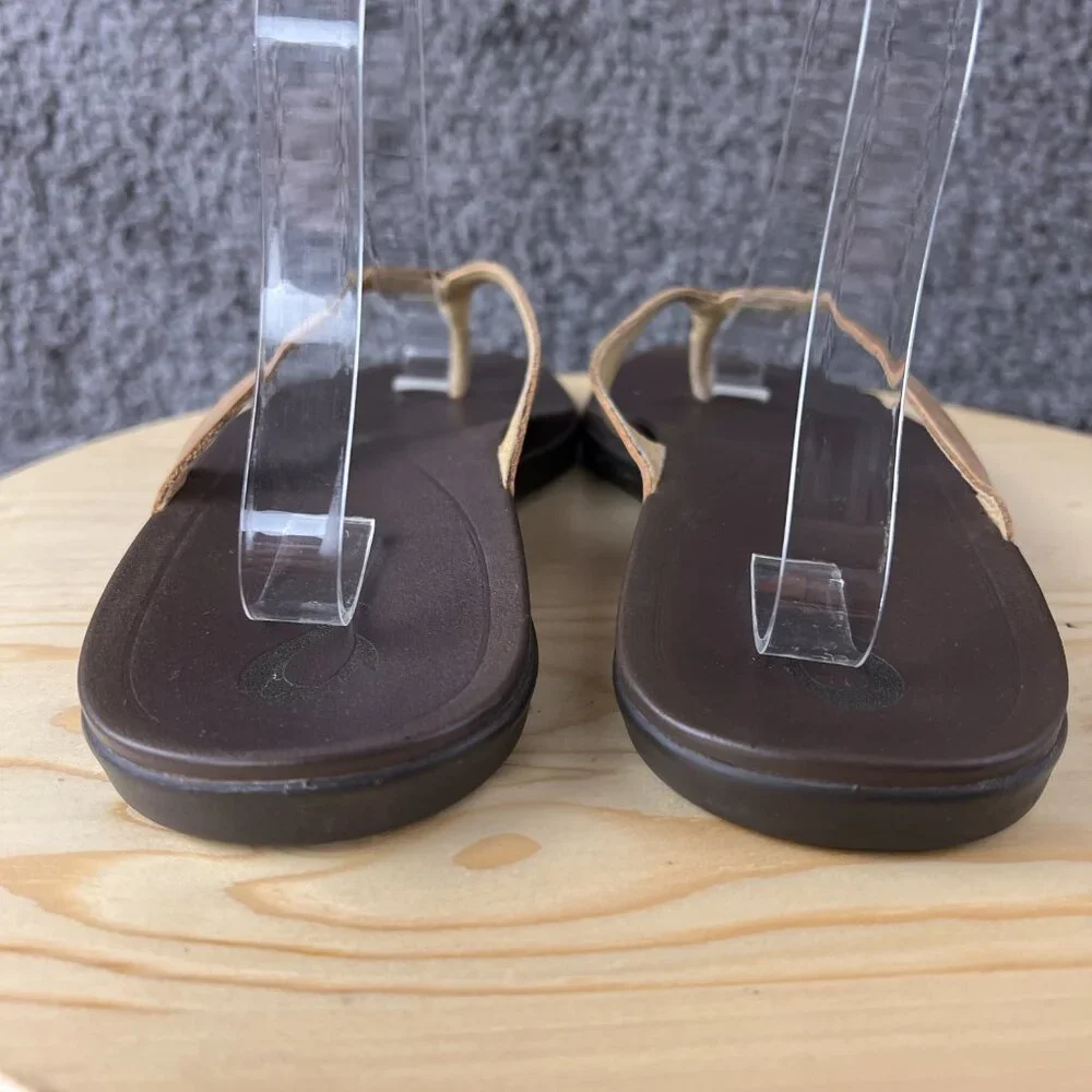OluKai Brown Tan Sandals - Picture 6 of 9